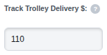The Track Trolley Delivery $ box